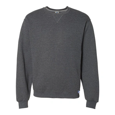 Russell Athletic Dri Power Crewneck Sweatshirt In Black