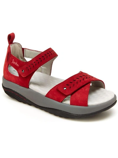 Shop Jambu Sedona Womens Strap Sandals Comfort In Red