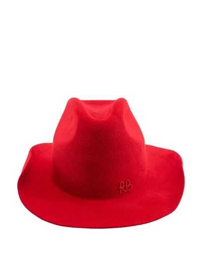 Shop Ruslan Baginskiy Felt Hat With Logo