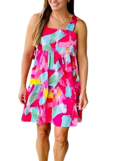 Shop Adrienne Millie Dress In Pop Rocks In Multi