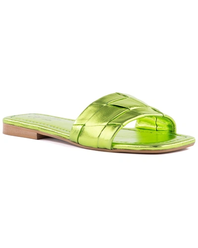 Shop Seychelles Portland Leather Sandal In Green