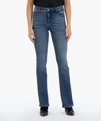 Shop Kut From The Kloth Natalie High Rise Fab Ab Bootcut Jean In Ethical In Multi