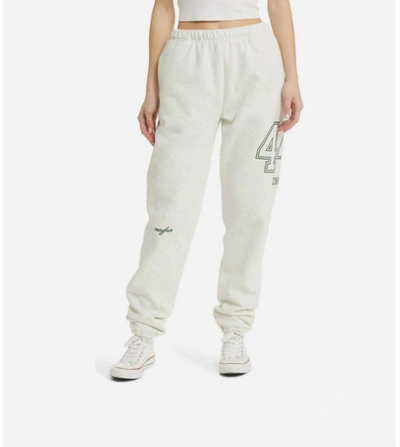 Shop The Mayfair Group 444 Sweatpants In Ash In White