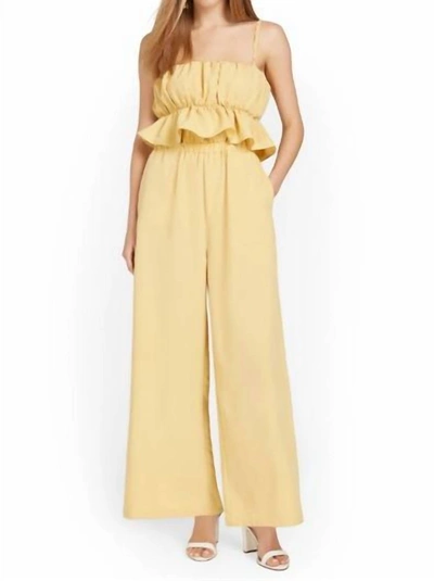 Shop Fanco Latest Edition Jumpsuit In Yellow