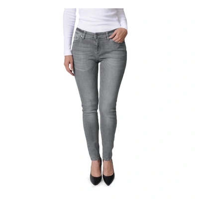 Shop Raffaello Rossi Sinty Slim Leg Jeans In Grey