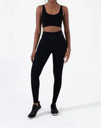 Shop Nux Newly Minted Super Crop Top In Black