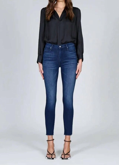 Shop Black Orchid Carmen High Rise Ankle Fray Jeans In What I Like About You In Multi