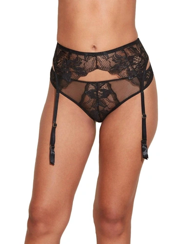Cosabella Paradiso Women's Garter Belt Parad4141 In Black In Black