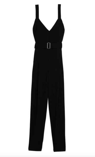 A.l.c Carmen Jumpsuit In Black In Black