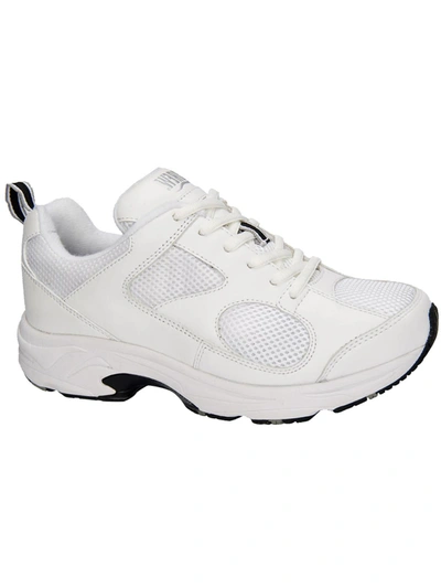 Shop Drew Flash Ii Womens Leather Fitness Sneakers In White