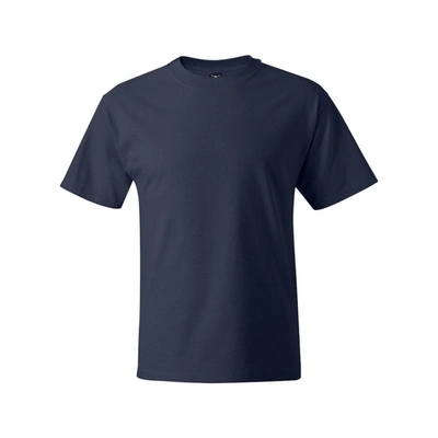 Shop Hanes Beefy-t Tall T-shirt In Blue