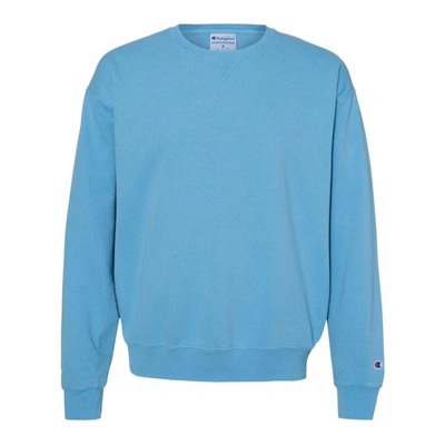 Shop Champion Garment-dyed Crewneck Sweatshirt In Multi