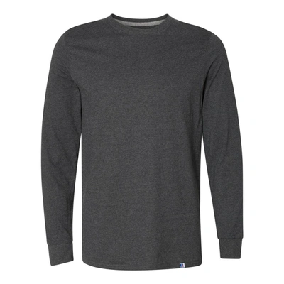Russell Athletic Essential 60/40 Performance Long Sleeve T-shirt In Black