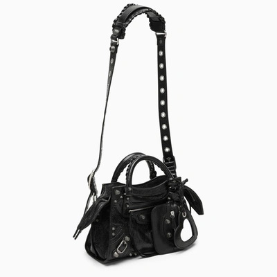 Shop Balenciaga Neo Cagole Xs Bag Black