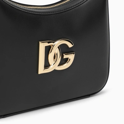 Shop Dolce & Gabbana Dolce&gabbana Black Leather 3.5 Shoulder Bag