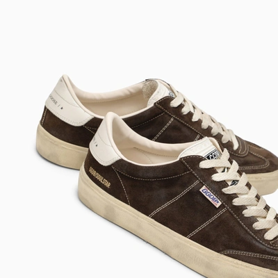 Shop Golden Goose Soul Star Dark Brown/milk White Sneaker