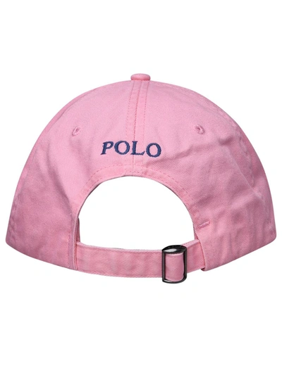 Shop Polo Ralph Lauren Pink Cotton Hat