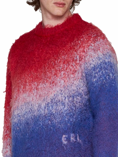 Shop Erl Sweaters In Blue Red White