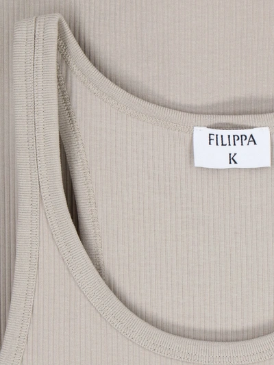 Shop Filippa K Top In Light Sage