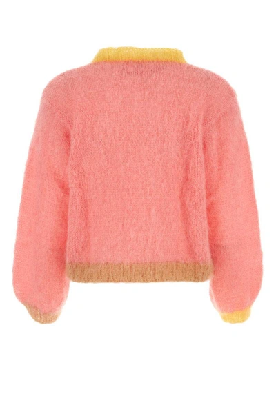 Shop Rose Carmine Knitwear In Pink