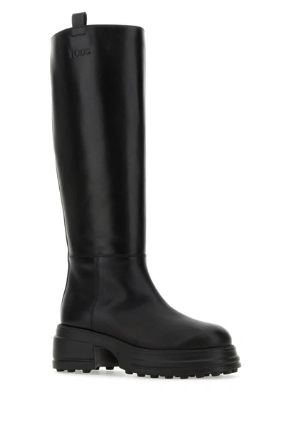 Shop Tod's Boots In Black