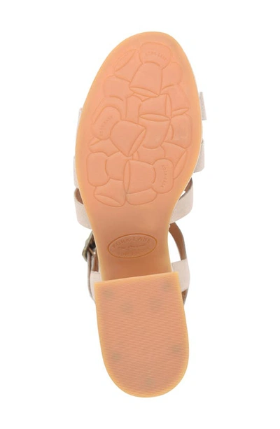 Kork-ease Pasha Ankle Strap Platform Sandal In Gold Metallic