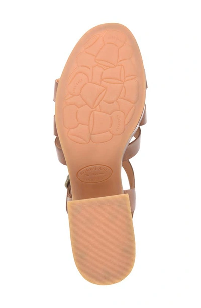 Kork-ease Pasha Ankle Strap Platform Sandal In Brown Leather