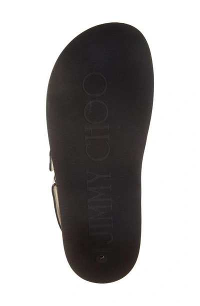 Shop Jimmy Choo Elyn Slingback Sandal In Latte/ Black