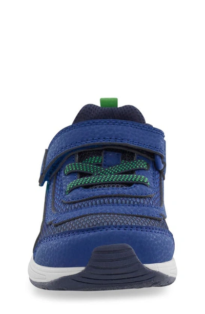 Shop Stride Rite Made2play® Surge Bounce Sneaker In Navy/ Green