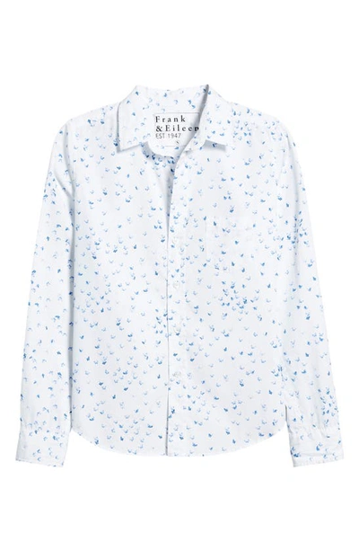 Shop Frank & Eileen Barry Tailored Fit Button-up Shirt In Butterflies