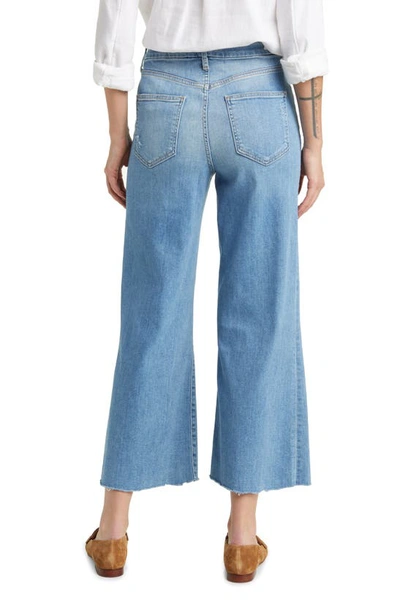 Shop Frank & Eileen Galway Gaucho Jeans In Light Wash