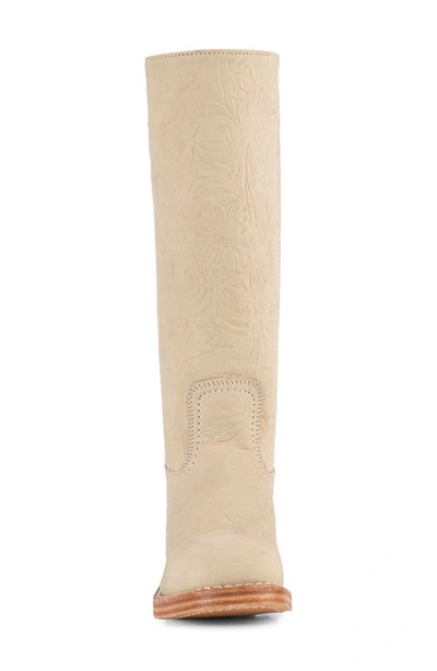 Shop Frye 'campus 14l' Boot In Ivory Floral Leather