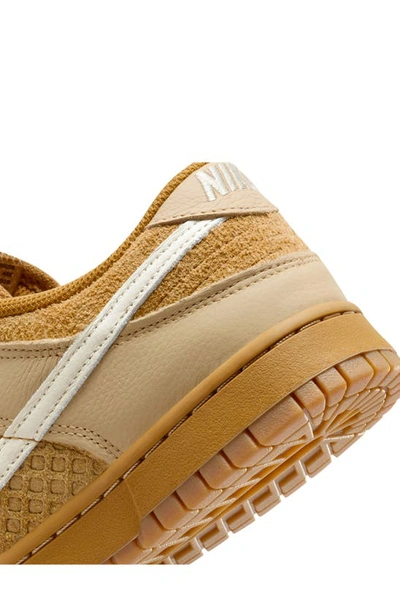 Shop Nike Dunk Low Retro Basketball Sneaker In Wheat/ Coconut Milk/ Sesame