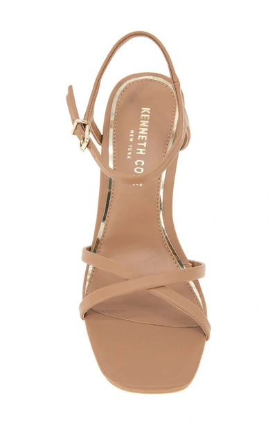 Kenneth Cole New York Freya Wedge Sandal In Classic Tan