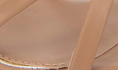 Kenneth Cole New York Freya Wedge Sandal In Classic Tan