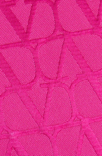 Shop Valentino Vlogo Toile Iconographe Shorts In Pink Pp