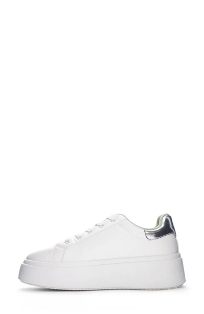 Shop Dirty Laundry Record Platform Sneaker In White