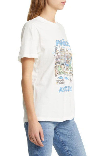 Shop Rails Cotton Graphic Boyfriend T-shirt In  Amsterdam