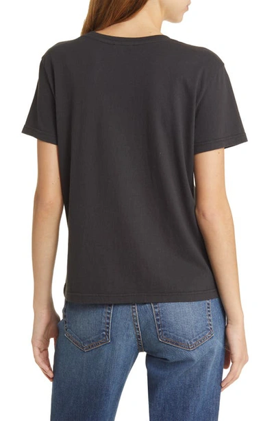 Shop Rails The Classic Sunset Strip Graphic T-shirt In Sunset Strip Washed Black