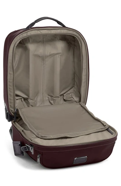 Shop Tumi Oxford 16-inch Compact Wheeled Carry-on In Deep Plum