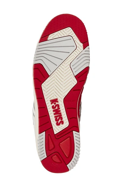Shop K-swiss Si-18 Rival Sneaker In Brilliant White/ Red