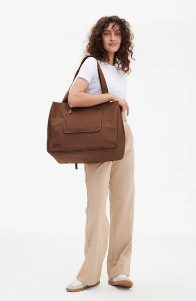 Shop Beis The East/west Tote In Maple