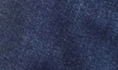 Apny Frayed Collarless Denim Jacket In Indigo