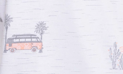 Travis Mathew Travismathew Four Wheeling Piqué Polo In White