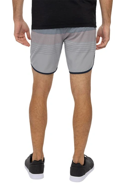 Travis Mathew Go Time 3.0 Stretch Performance Shorts In Quiet Shade