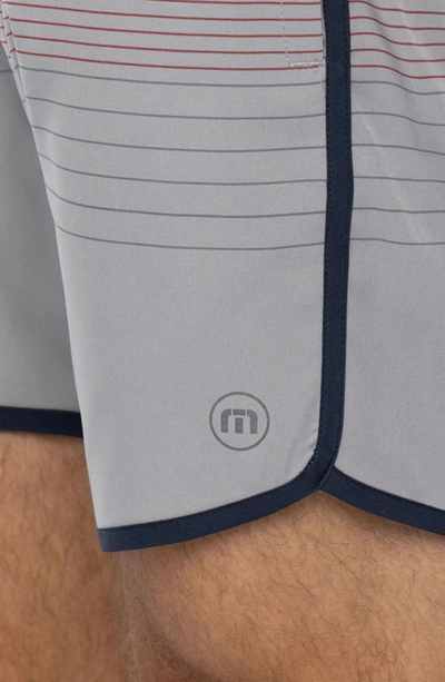 Travis Mathew Go Time 3.0 Stretch Performance Shorts In Quiet Shade