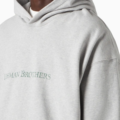 1989 Studio Cotton Lehman Brothers Hoodie With 2-pockets