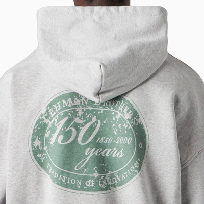 1989 Studio Cotton Lehman Brothers Hoodie With 2-pockets