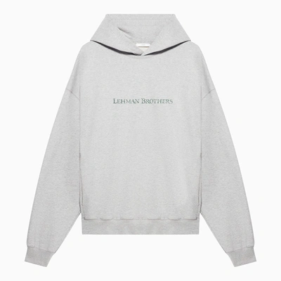 1989 Studio Cotton Lehman Brothers Hoodie With 2-pockets