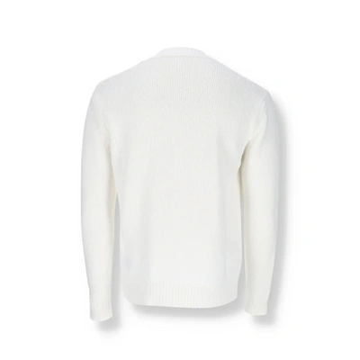 Shop Balmain Cotton Logo Sweater